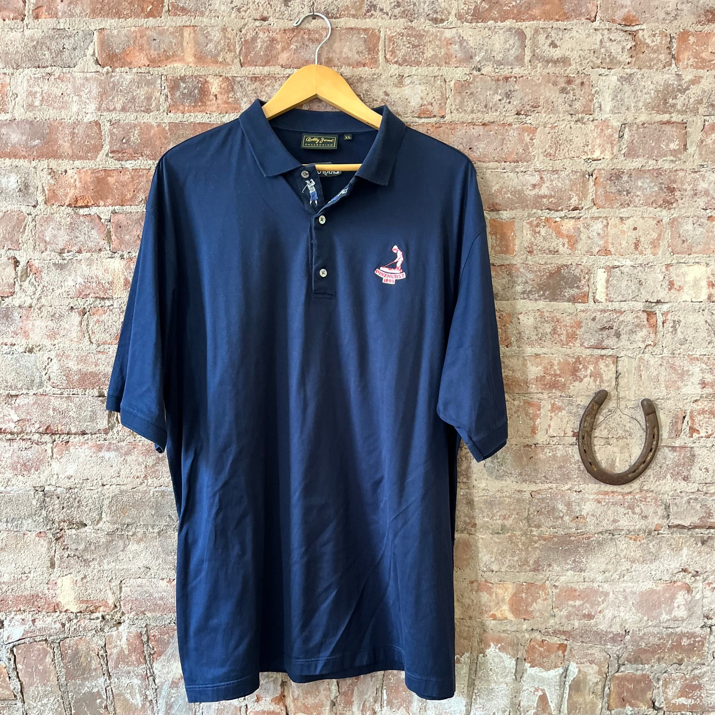 Pinehurst Iconic Bobby Jones Collection Polo (Citigroup logo on back) XL [mint condition]